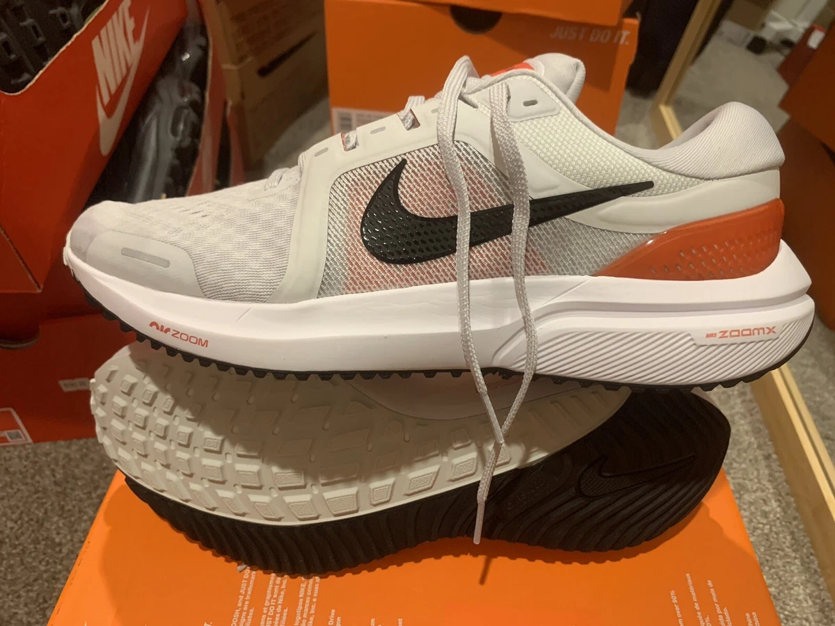Nike Air Zoom Vomero 16 Men s size 13 Grey Orange Running Shoes