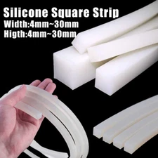 Solid Square Silicone Rubber Strip Sealing Gasket Non Slip Waterproof 4/5/~30 mm