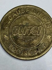 VINTAGE RARE BLITS - BECAUSE LIFE IS TOO SHORT - FOOD FRIENDS FUN - LOOK!!