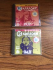 MTV KARAOKE CDs - 2 Titles - CD GRAPHICS - Brand New and Factory Sealed