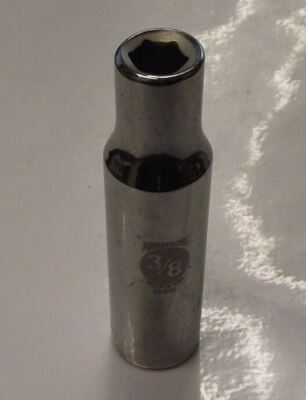 Armstrong 12-212 3/8'' SAE 1/2'' Drive 6 Point Deep Socket USA