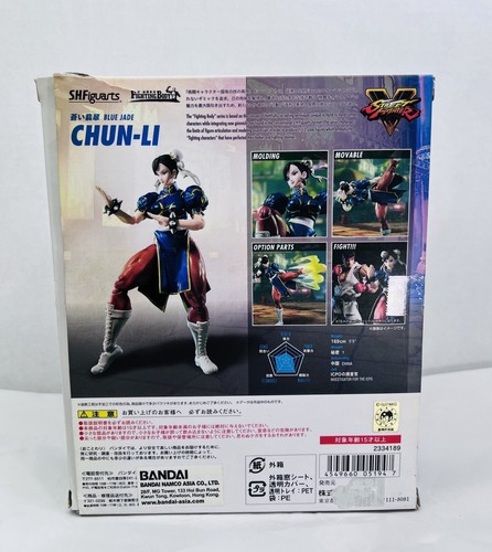 Bandai S.H.Figuarts Chun-Li 1/12 Action Figure Street Fighter V Japan - Picture 2 of 3
