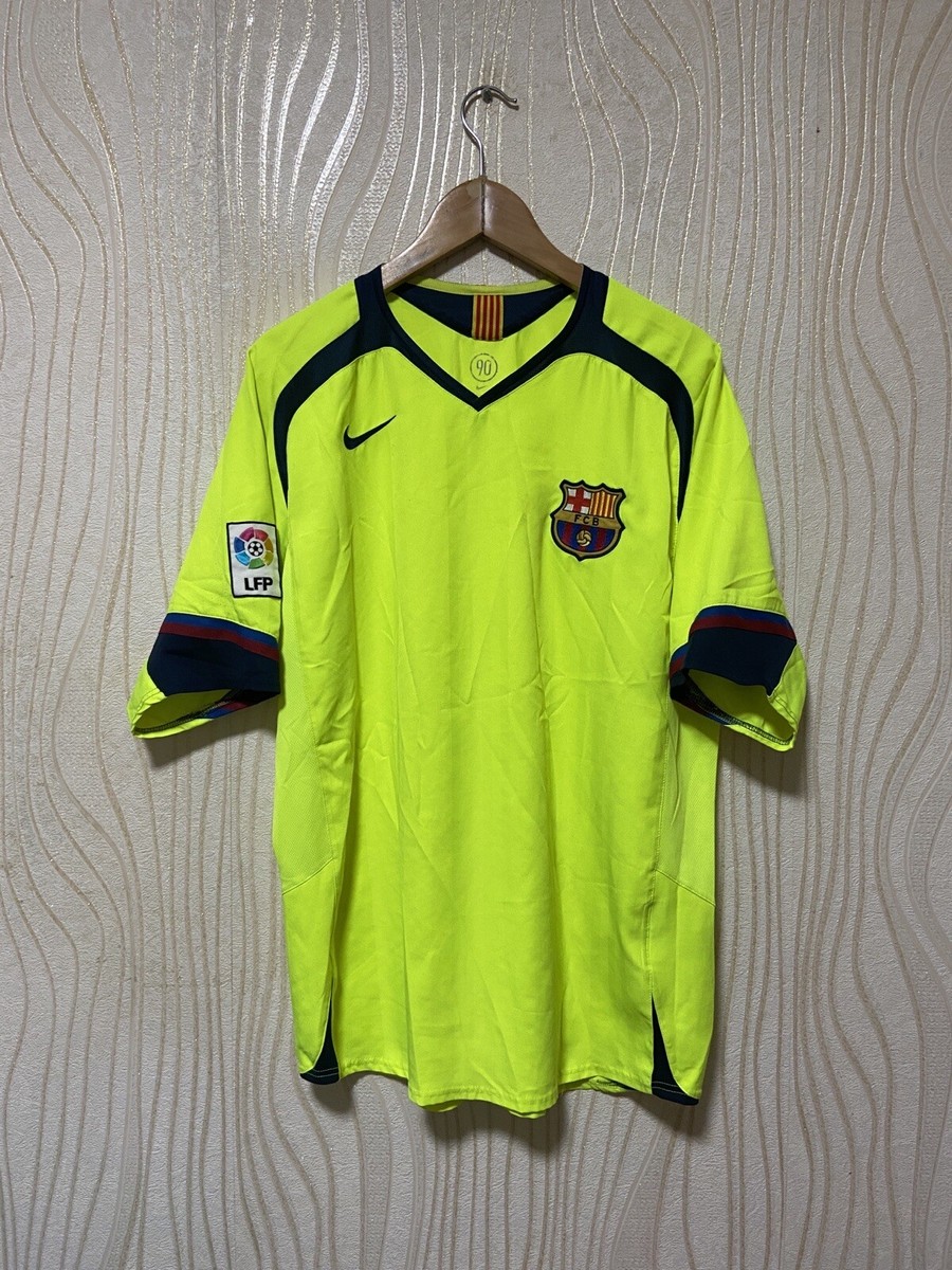 Nike FC Barcelona 2005/06 ユニフォーム アウェイ BARCELONA 2005 2006 AWAY FOOTBALL SHIRT SOCCER JERSEY NIKE