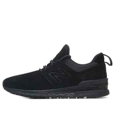 NEW BALANCE NB MEN'S MS574DA LIFESTYLE SNEAKERS BLACK SIZE 8-12