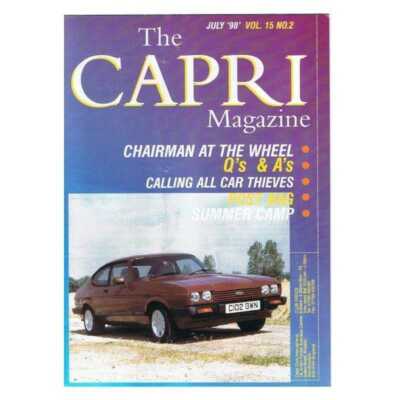 The Capri Magazine July'98 mbox2835 Vol.15 No.2 Calling all car thieves - Summer