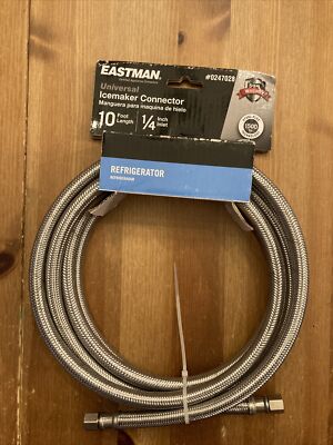 トップス UltraCompactTerryCrewNeckSweater EASTMAN Universal Ice Maker Connector, 10 ft. x 1/4
