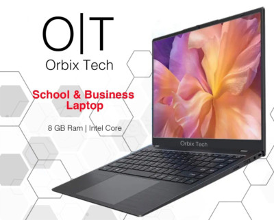 School & Work - 14'' Laptop - Windows 11, 8GB Mem, 128GB SSD, Intel - Orbix Tech