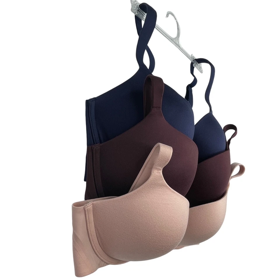 Sujetador Spanx con aros push up acolchado almohada copa sin excavación correa cómoda SF0515 Foto 4 de 4