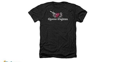 Trevco Men's Californication Short Sleeve T-Shirt, Dogtown Heather Black, Small