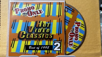 Mega rare DVD sleeve PROMO ONLY Hot Video Classics 1998 V2 Light Scratches