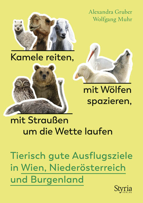 Thumbnail - Alexandra Gruber; Wolfgang Muhr / Kamele Reiten, Mit Wölfen Spazieren,