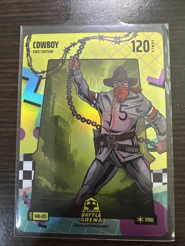 2024 Bo Jackson Battle Arena COWBOY COREY SEAGER RAD-225 Battlefoil 80\'s