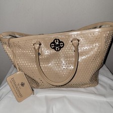 My Flat In London Perforated Leather Handbag