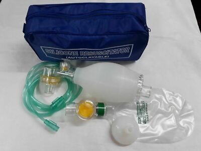 Brandneu Ambu Bag Kind Silikon Manueller Reanimator Sauerstoffschlauch Maske ...
