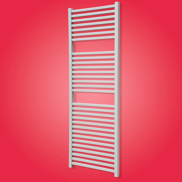 Designbadheizkoerper SINFONIE 1400 x 500 Mm. Radiador Toallero Color: Inox