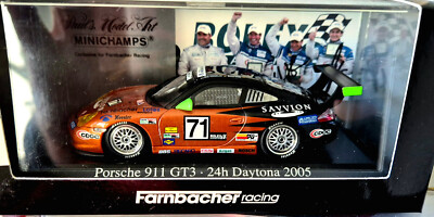 MINICHAMPS PORSCHE 911 GT3 24H DAYTONA WINNER 2005 FARNBACHER RACING 1:43