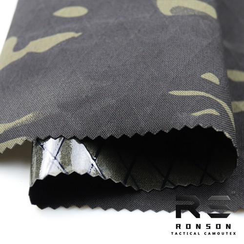 Nylon 500D X-Pac Verbundgewebe CP schwarz MCBK Camo Tuch - Bild 22 von 36