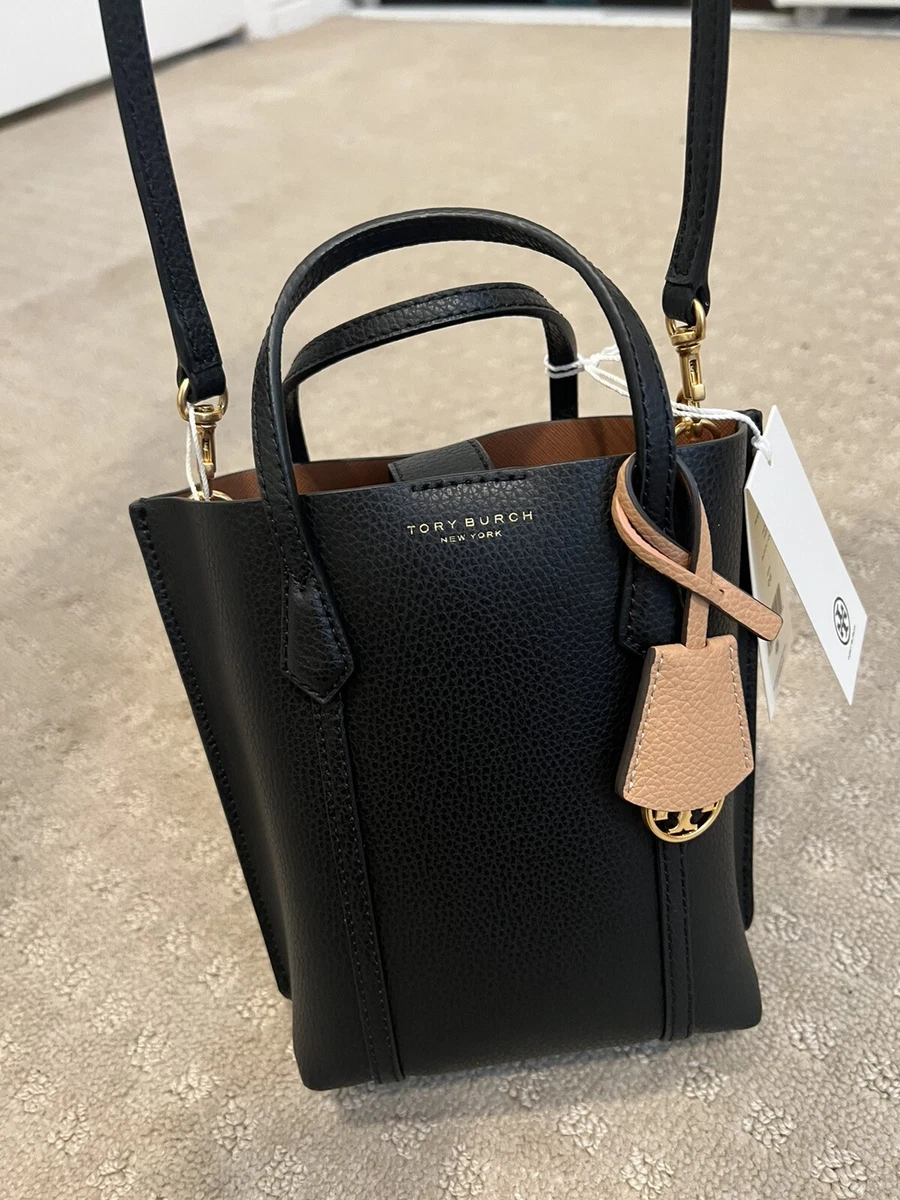 Tory Burch Perry Mini Tote in Brown