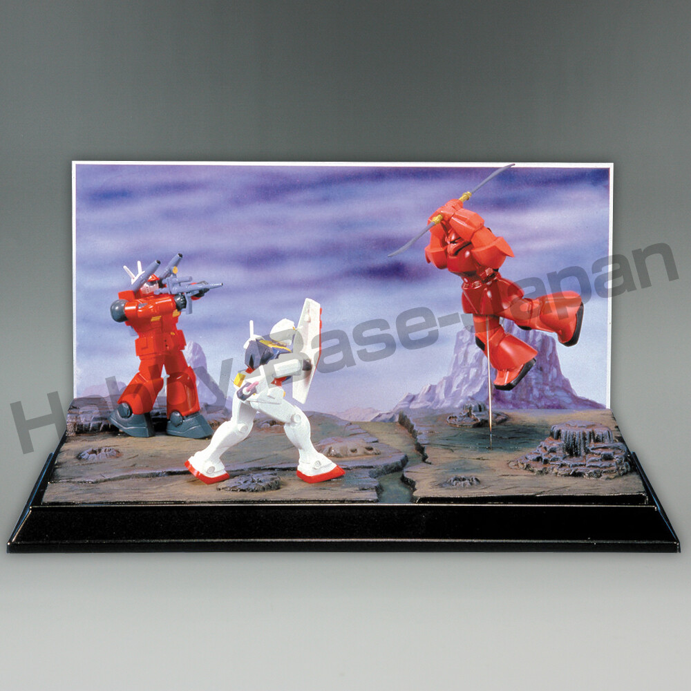 Gunpla Old Kit 1/250 GUNDAM DIORAMA TYPE C (The Duel In