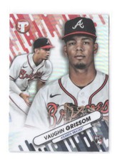 2023 Topps Pristine Vaughn Grissom Fresh Faces FF-11 RC Rookie Insert Braves