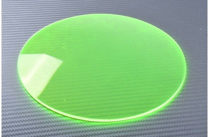 Protection de phare de prestige verte 17 cm pour Buell M2 Cyclone - 3