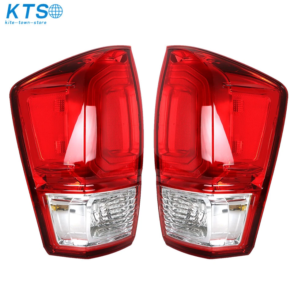 Luces traseras lámpara de freno para Toyota Tacoma SR SR5 2016-2019 lado izquierdo+derecho Foto 2 de 4