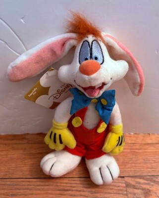 Vintage The Disney Store Roger Rabbit Who Framed Bean Bag Plush