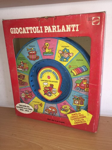 Mattel Prescolastici Giocattoli Parlanti SUONI DIVERTENTI MIB, 1984 - 第 1/7 張圖片