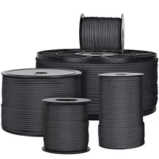 Paracord Spool 550 Type III Nylon Heavy Duty Tactical Parachute Cord 50FT-1000FT