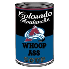 Colorado Avalanche Can Of Whoop A** Vinyl Decal / Sticker 10 sizes! Tracking!