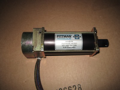 Elcom   PITTMAN DC motor with encoder 4444E056 19.1VDC 500 CPR  Lot AA364