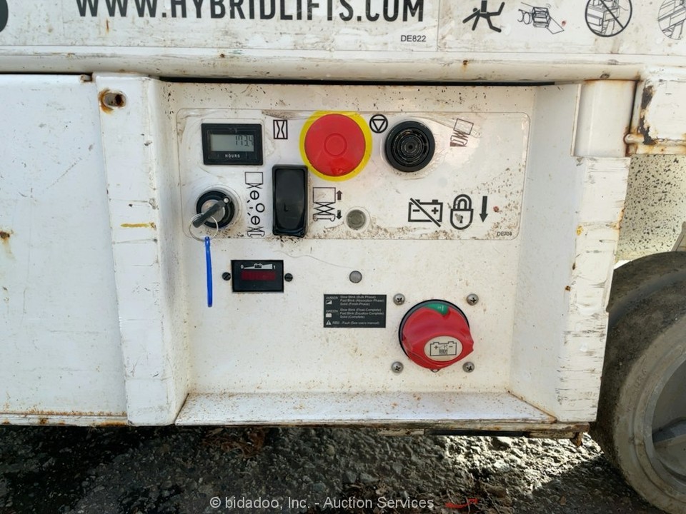 Hybrid HB1230 Compact 12' Electric Scissor Lift Man Aerial Platform