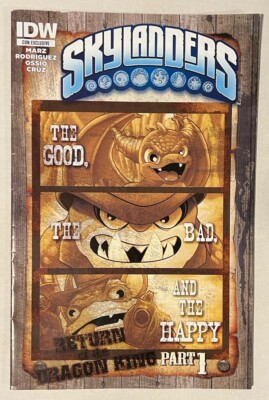 Skylanders Con Exclusive #7 IDW Comic Book - We Combine Shipping