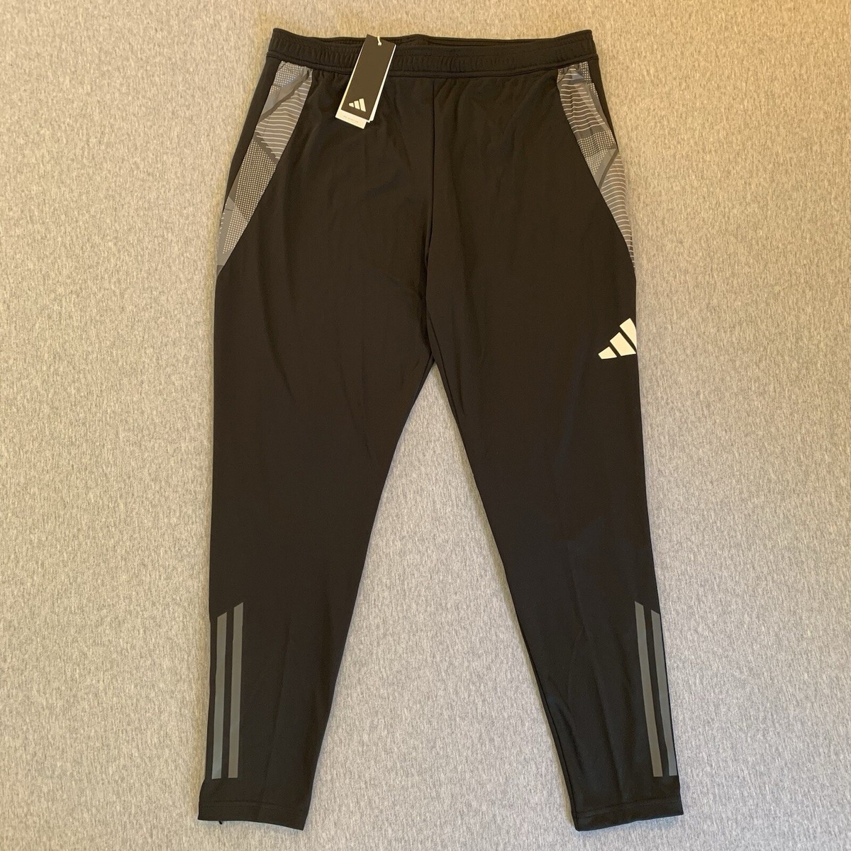 Adidas Tiro 24 Tapered Jogger Training Pants Men's XL Black Gray