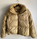 Authentic RALPH LAUREN Beige Down Puffer Jacket Size S-M