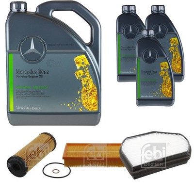 FEBI BILSTEIN Inspektionspaket 8L MB 229.51 5W-30 für Mercedes-Benz E-Klasse