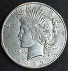 1923-S Peace Silver Dollar, XF
