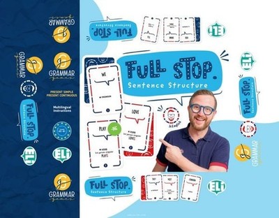 Full Stop. Sentence Structure. Spiel mit je 100 Spielkarten auf A2/B1 Niveau,...