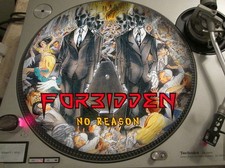 Forbidden -  No Reason ULTRA RARE 12" PICTURE DISC LP US FLAG