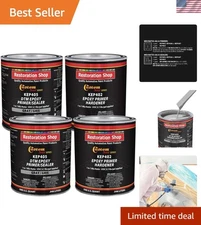 Gray Epoxy Primer/Sealer 2.1 VOC Gallon Kit Anti-Corrosive DTM High-Performan...