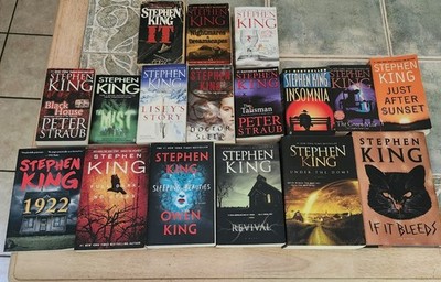 Stephen King - Lof Of 17 Paperback Books - Great Condition