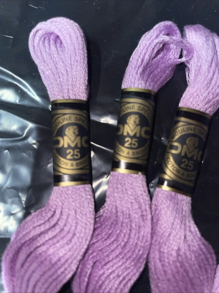 Lot of 15 DMC # 554 Embroidery Floss -- - Image 2 of 3