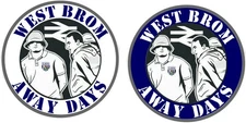 West Brom Away Days Pin Badge