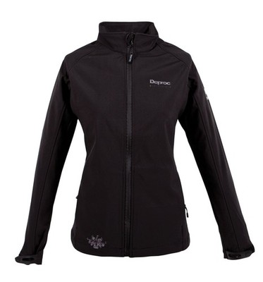 Deproc Active Women's Sun Peak Softshell Jacket, Black, 38