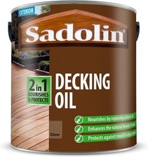 Sadolin Decking Oil | Premium Protective Natural Decking Finish | 2.5L