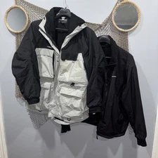 ICE ARMOR by Clam Parka Jacket Men's XL Ice Fishing Outerwear ICEARMOR 3 in 1