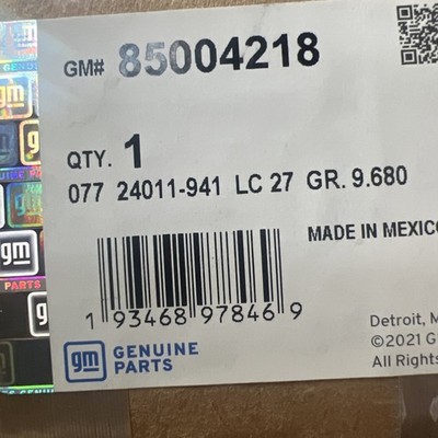 Genuine GM Video Processing Module 85004218