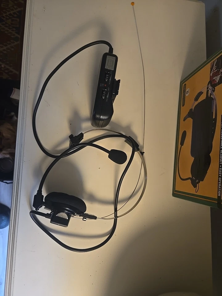 Vintage Open Box Maxon Hands Free Communicator MODEL 49 SX TWO WAY RADIO - Image 2 of 4