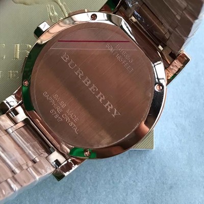 Burberry BU9353 Rose Gold Wrist Watch for Men for sale  display picture 3