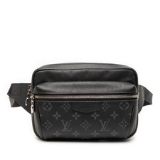 Louis Vuitton Monogram Eclipse Outdoor Bumbag Pre-Loved Bag Black